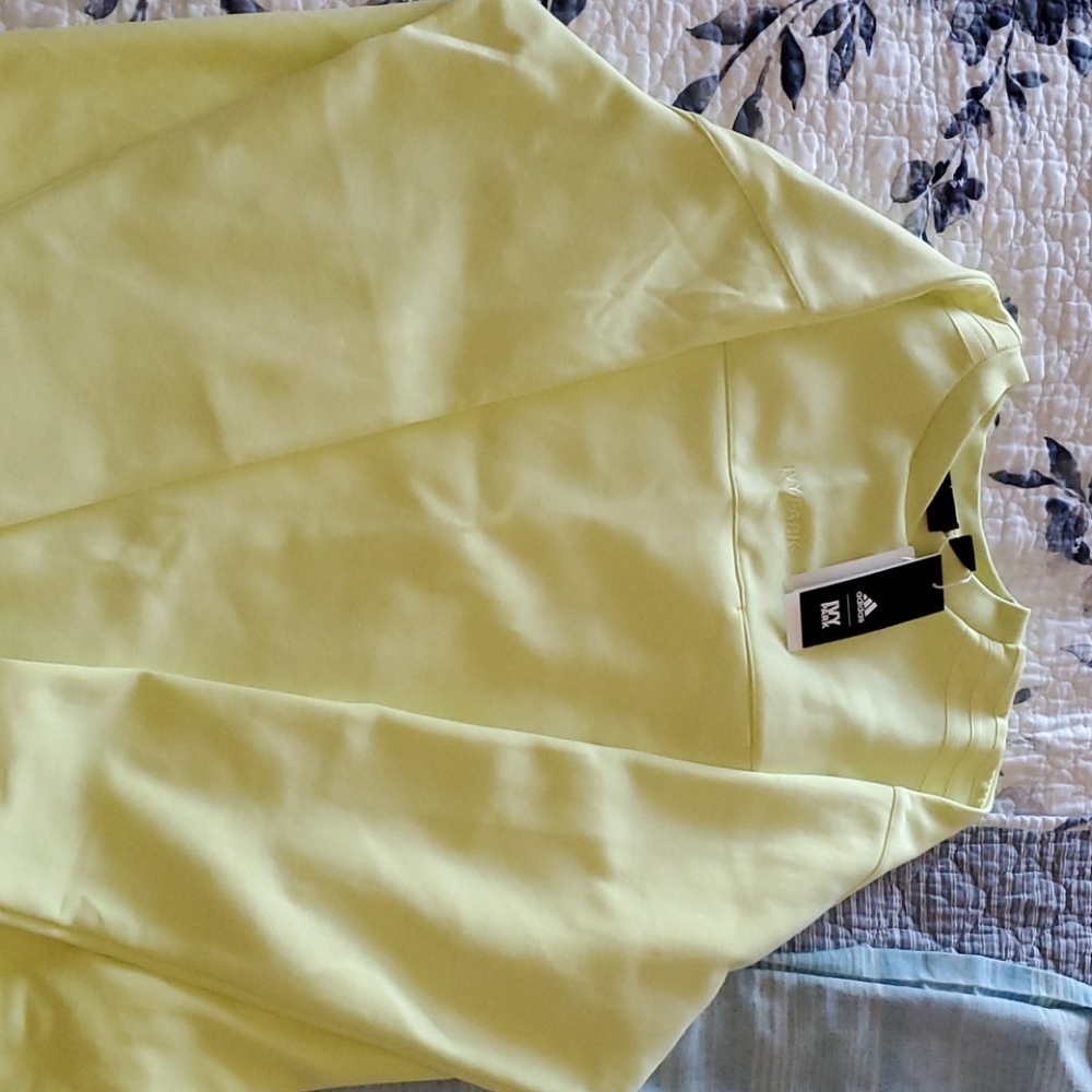 Yellow tint IvyPark crew sweatshirt unisex